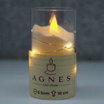 WKŁAD LED DIODA AGNES – 10cm/ tuba przezroczysta