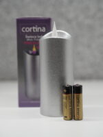 ŚWIECA CORTINA SILVER 12CM - obrazek 2