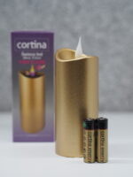 ŚWIECA CORTINA GOLD 12CM - obrazek 2