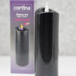 ŚWIECA CORTINA GRANITE 15CM