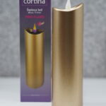 ŚWIECA CORTINA GOLD 17CM